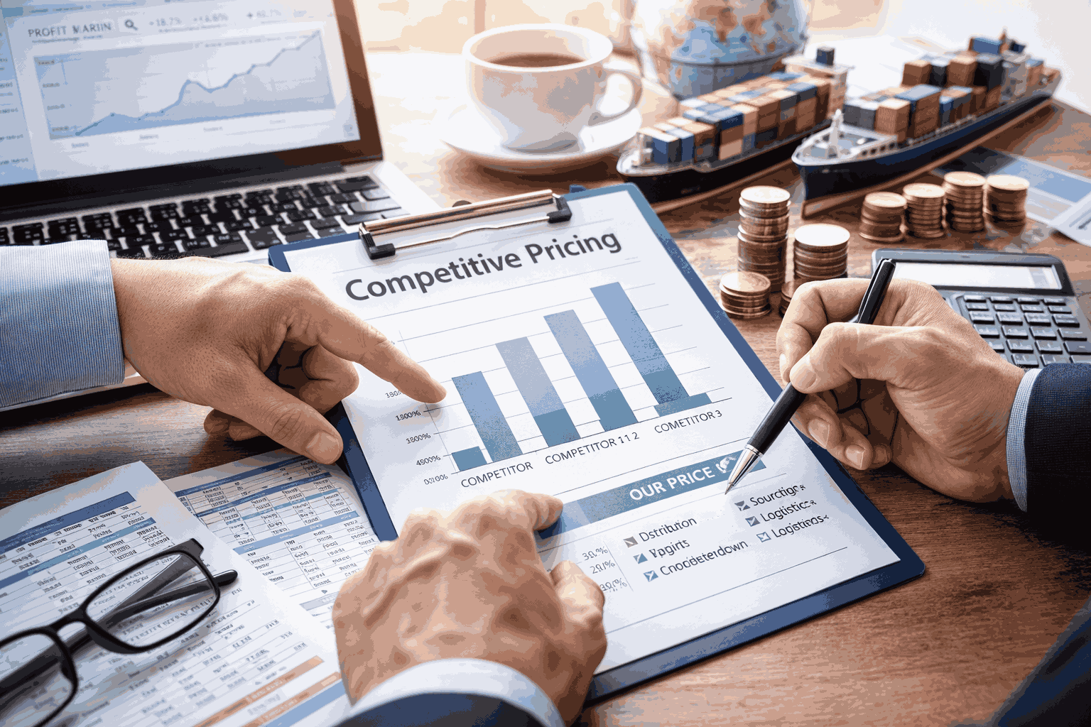 Business partnership and competitive pricing discussion